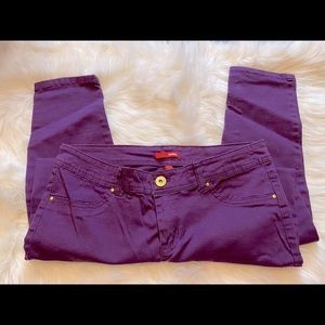 Bongo Plum purple skinny jeans